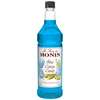 Monin Monin Blue Cotton Candy Syrup 1 Liter Bottle, PK4 M-FR092F